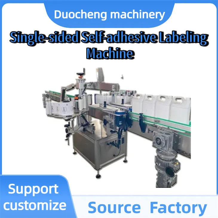 Mașină de etichetare autoadezivă cu un singur fețe